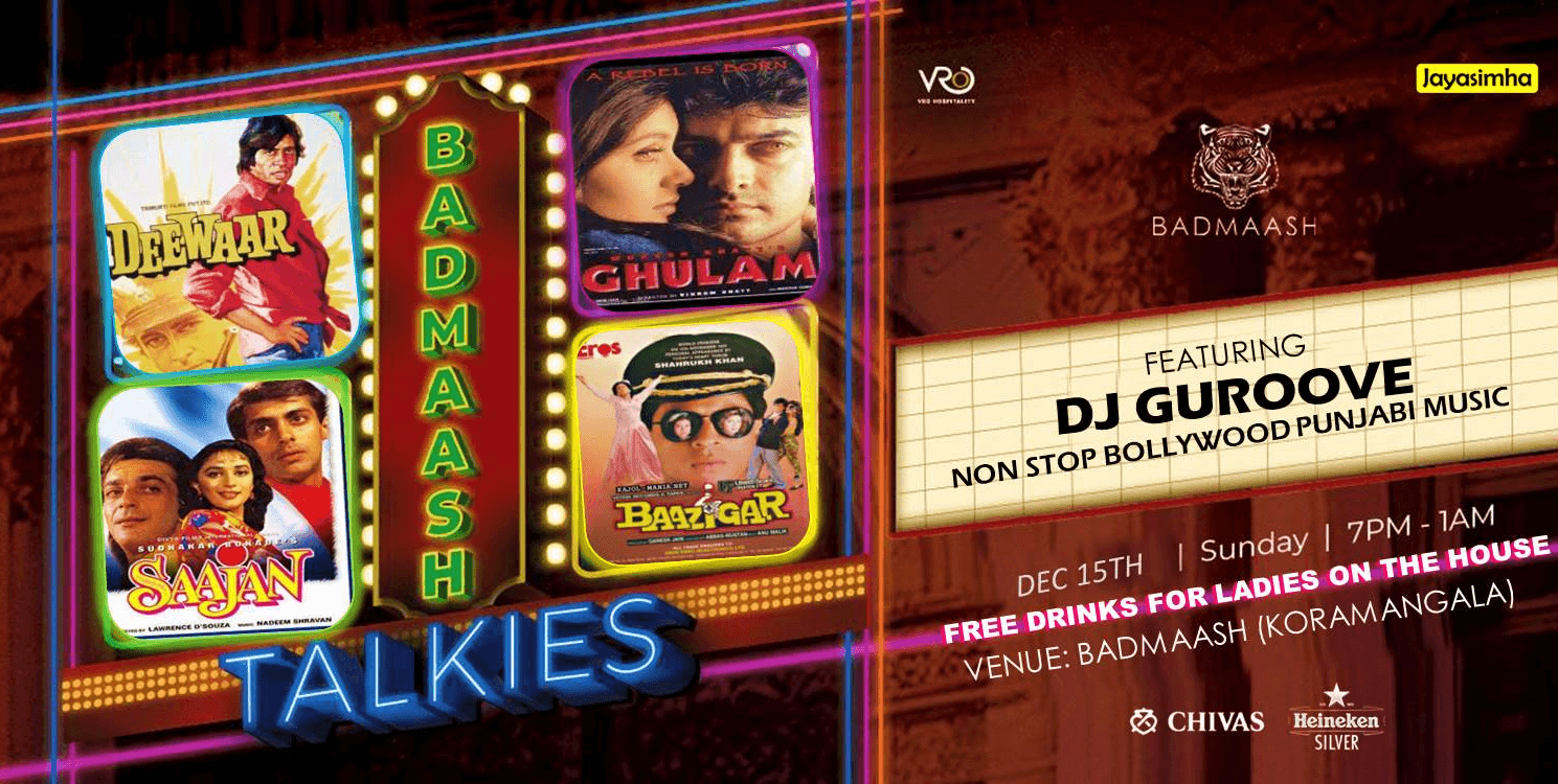 Badmaash Talkies Ladies Night