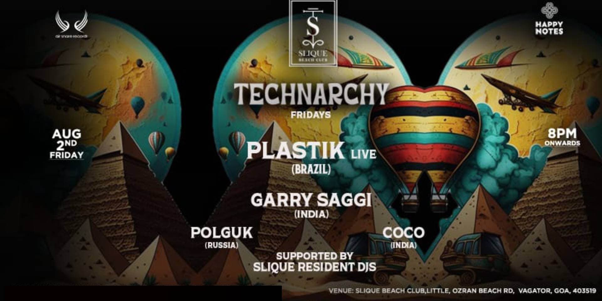 Technarchy | Slique Beach Club
