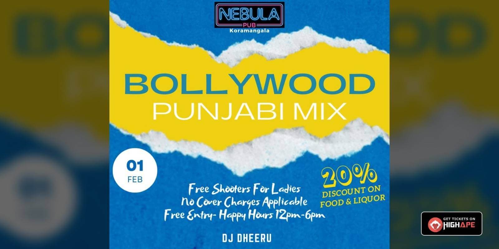 Bollywood Punjabi Night | Nebula Pub