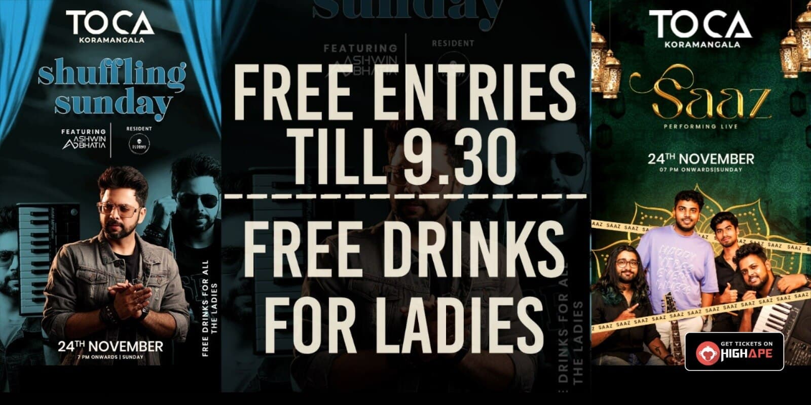 Shuffling Sunday | Toca Koramangala