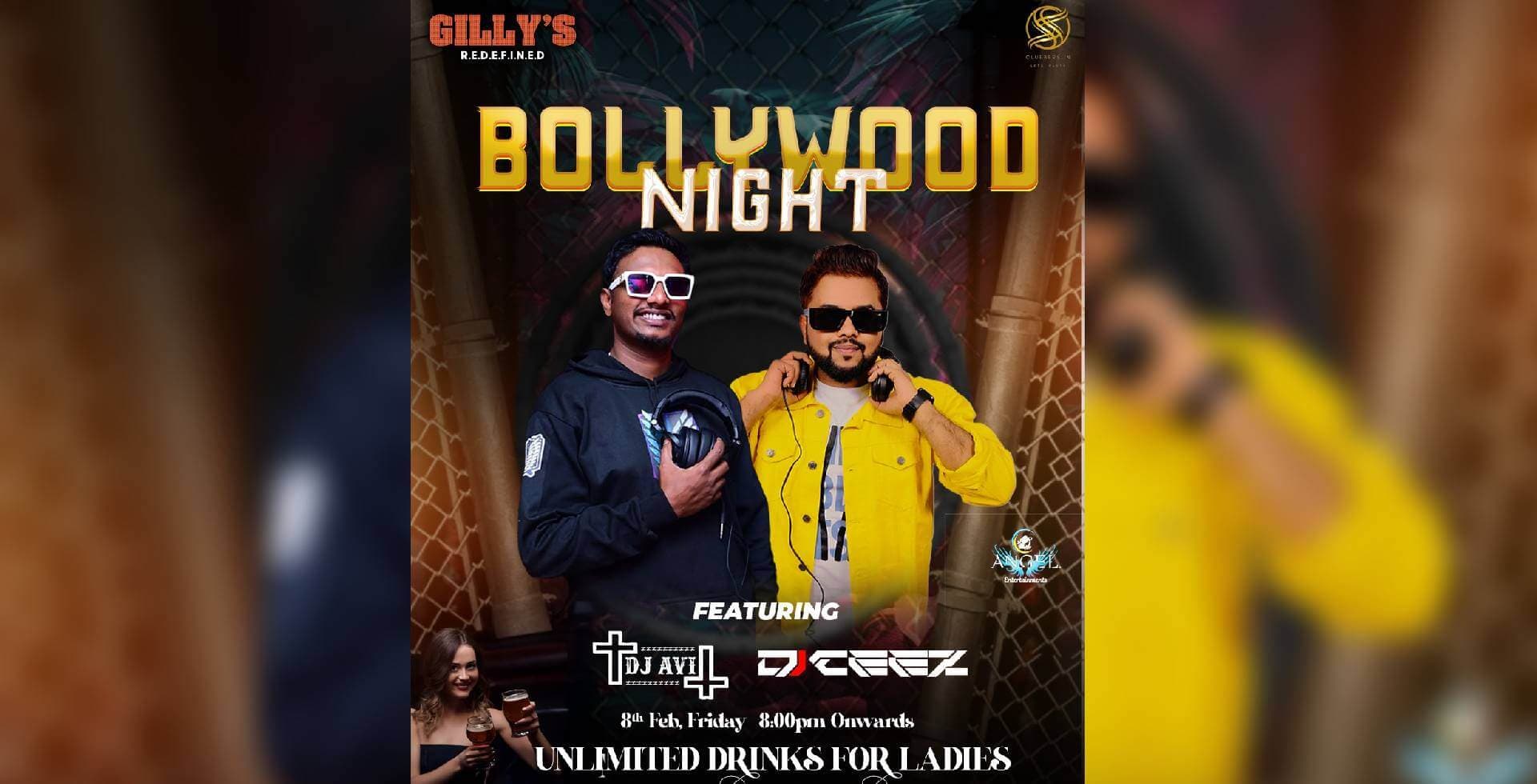 Saturday Bollywood Night | Gillys Redefined