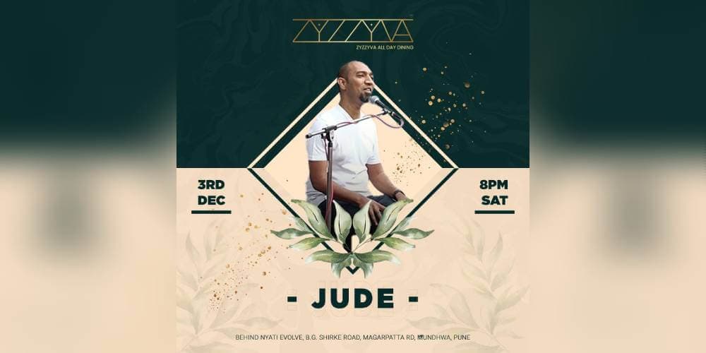 Jude Performing Live