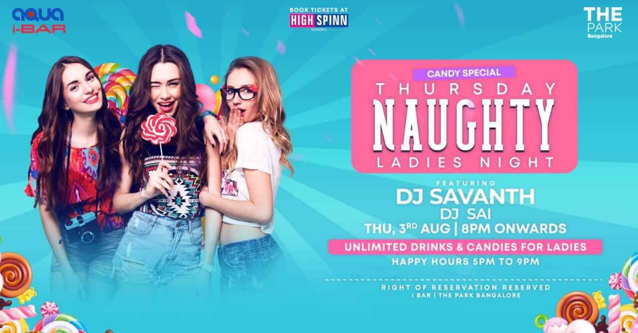 Thursday Naughty Ladies Night | IBAR