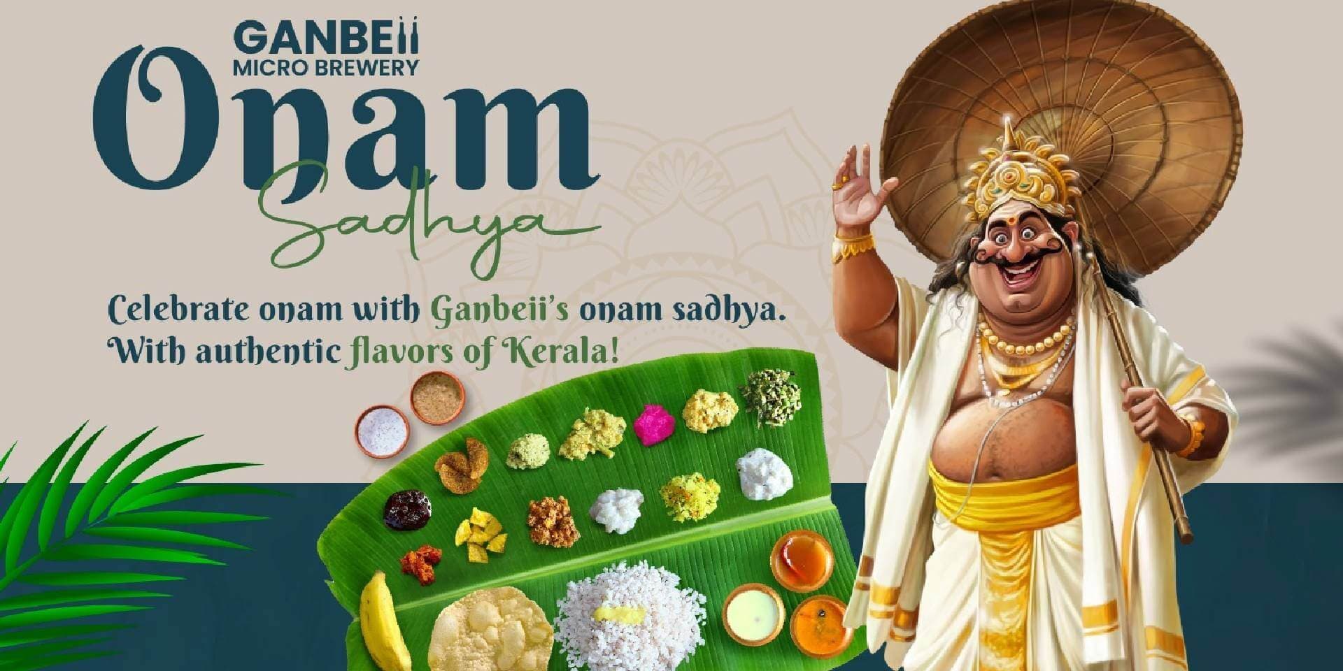 Onam Sadhya | Ganbeii