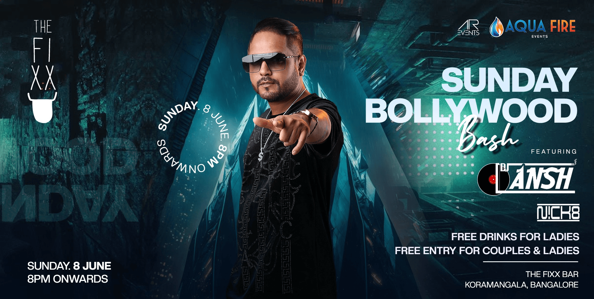 Sunday Bollywood Bash | The Fixx