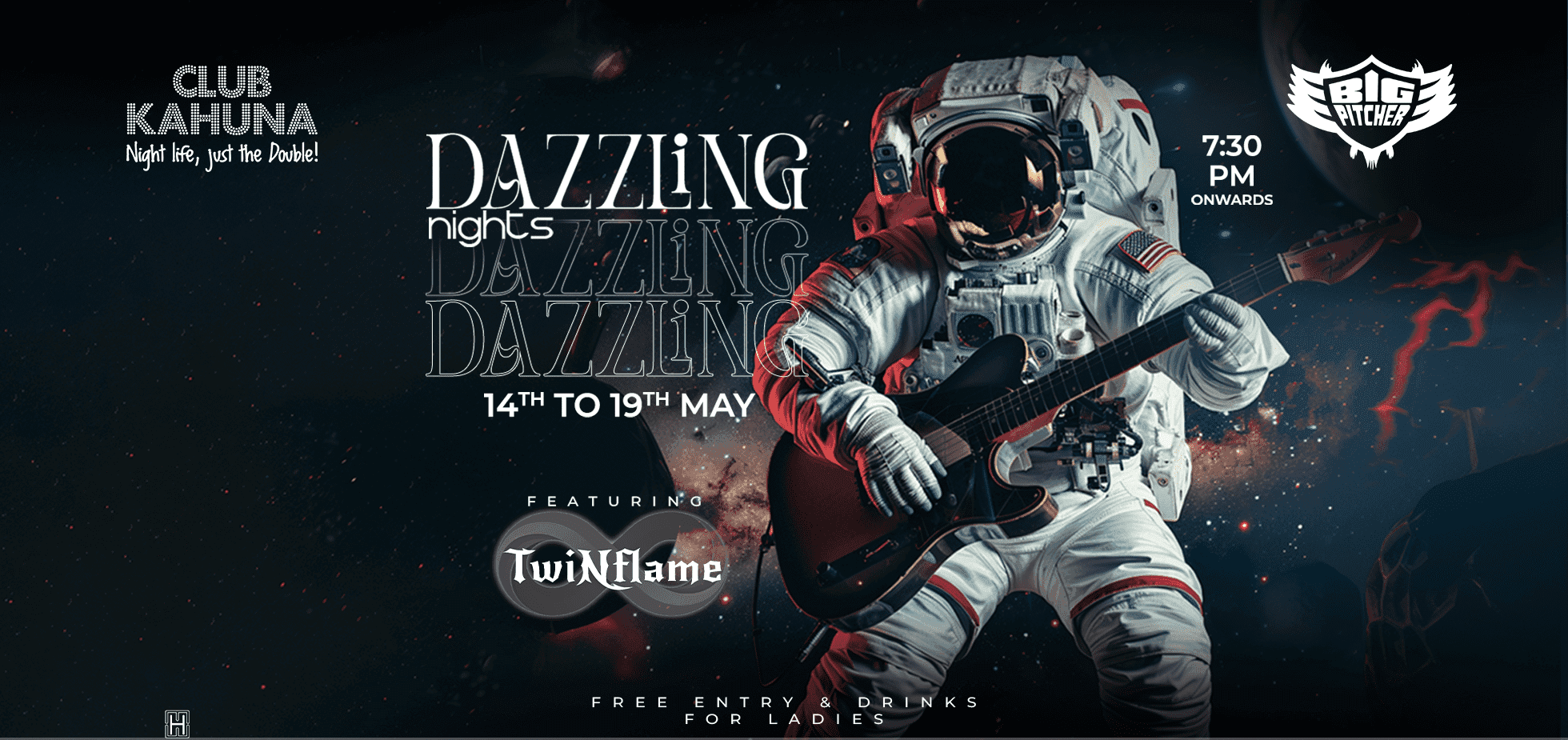 Dazzling Nights | Club Cahuna | Big Pitcher Sarjapur Road