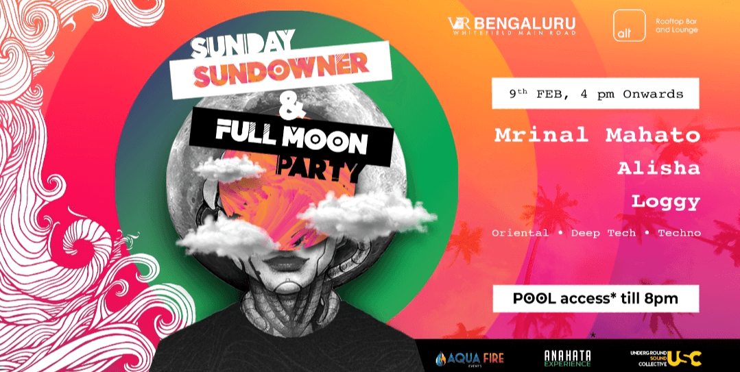 Sunday Sundowner, Full Moon Party,  ALT