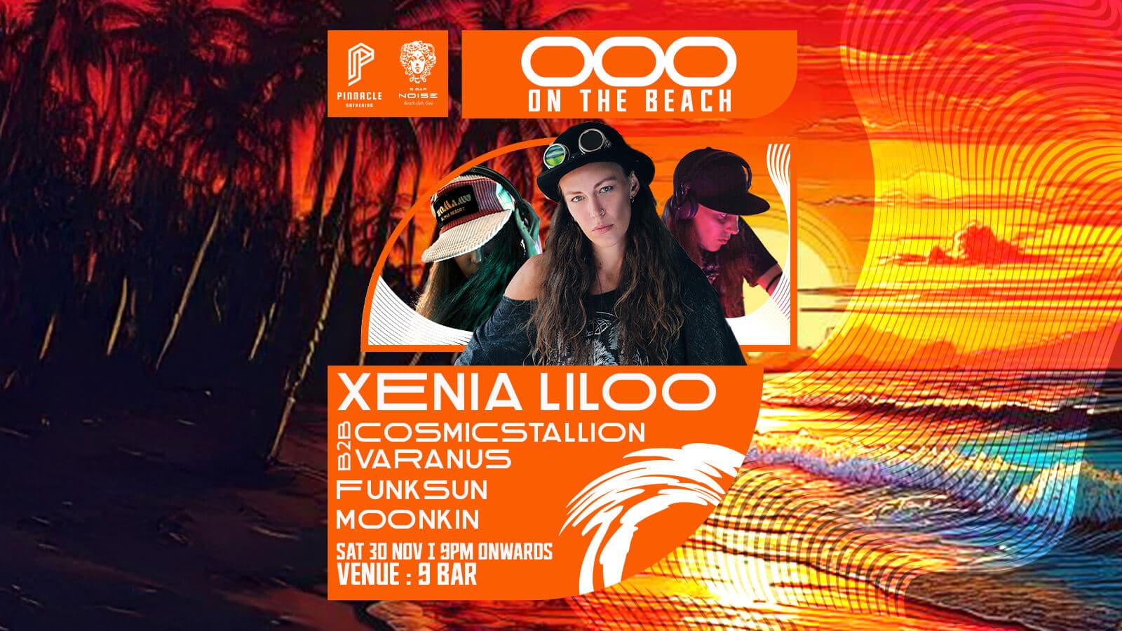 OOO - On The Beach | 9Bar Goa 