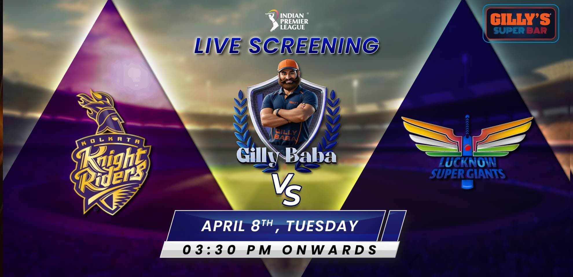 KKR Vs LSG | IPL Live Screening 