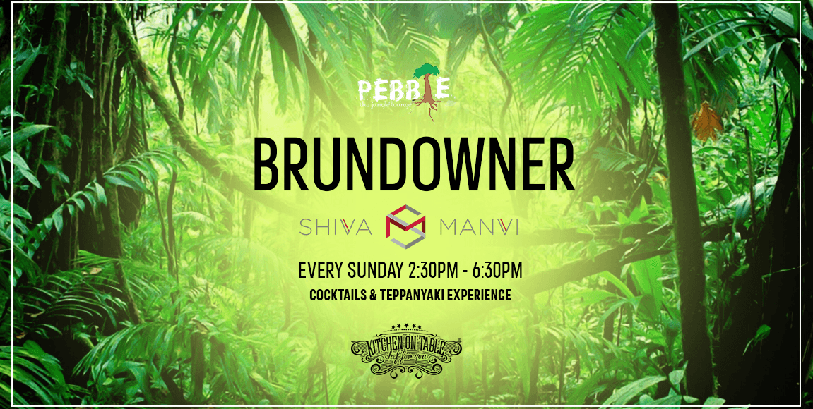 Brundowner [Brunch + Sundowner] at Pebble