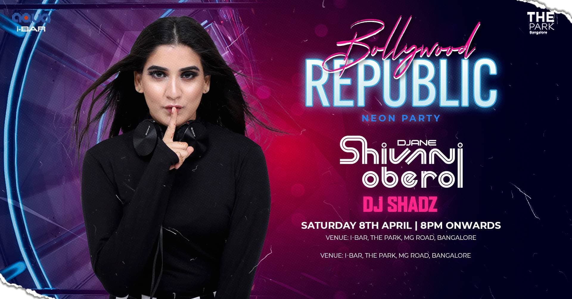 Bollywood Republic- Neon Party