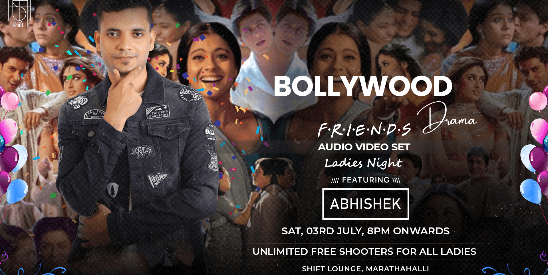 Bollywood Drama Ladies Night