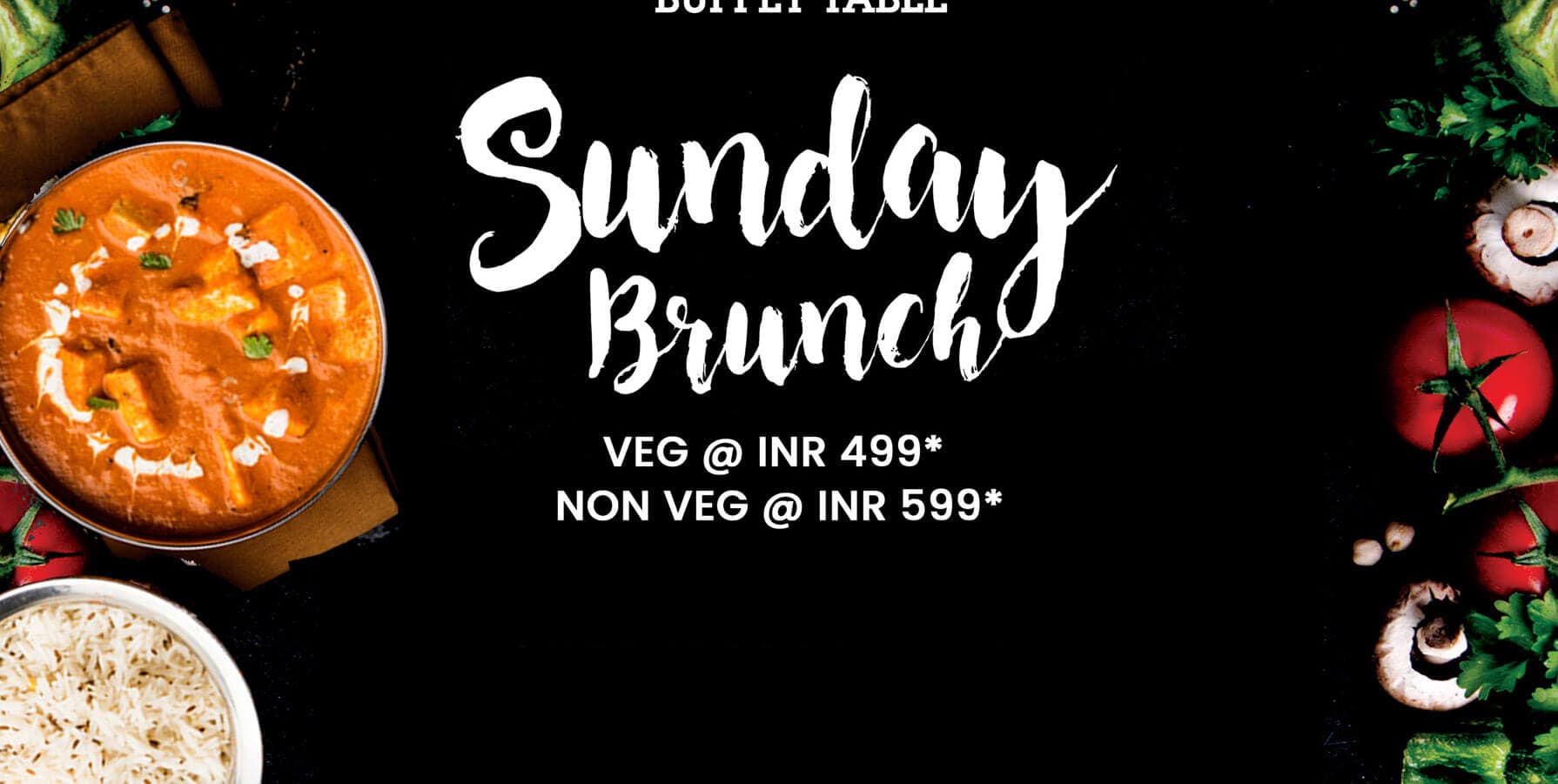 Sunday Brunch at The Buffet Table HSR layout