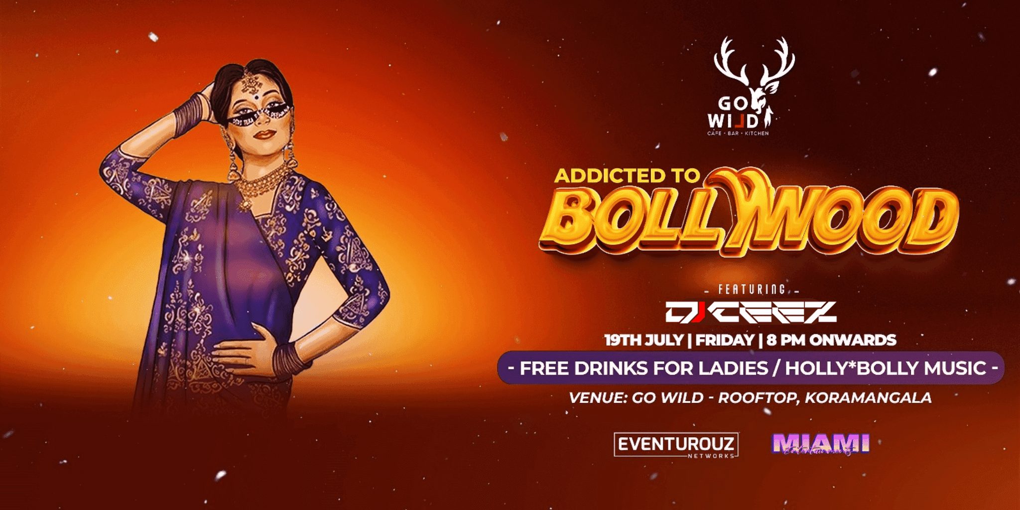 Addicted To Bollywood | Gowild Rooftop Kormangala