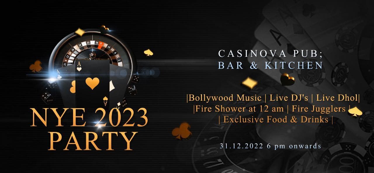 NYE 2023 - Casino Royale Party
