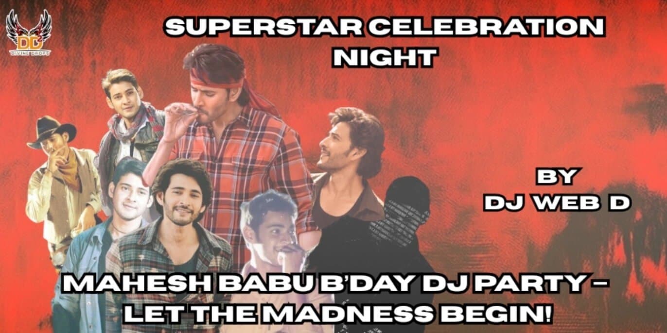 Superstar Mahesh Babu Birthday Bash