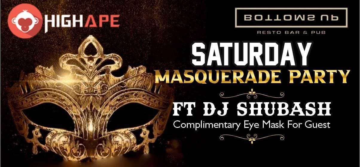 Saturday Masquerade Party