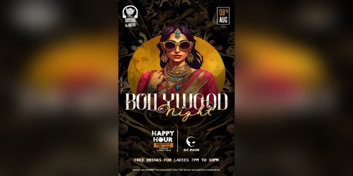 Friday Bollywood Night | Sounds & Spirits