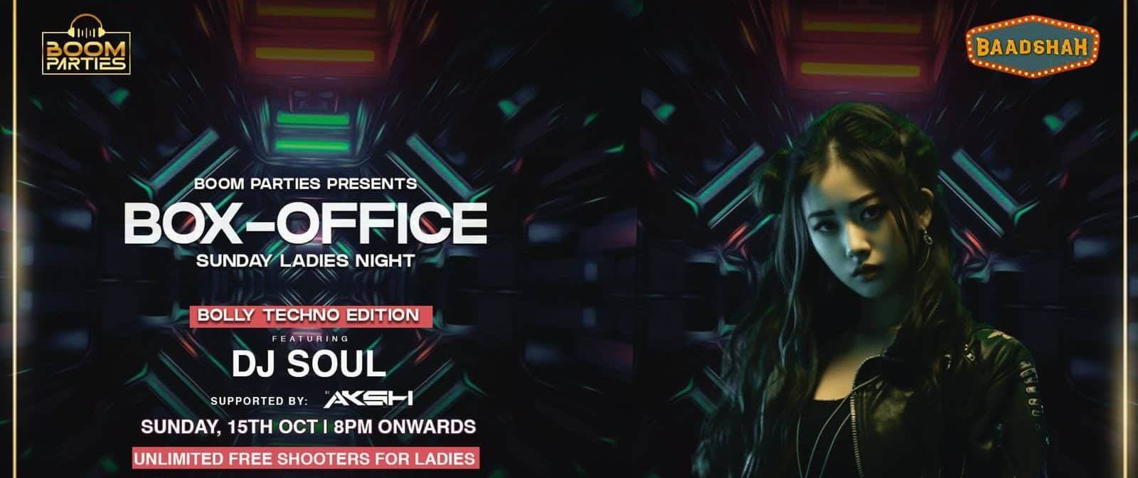 Box Office Sunday Ladies Night 