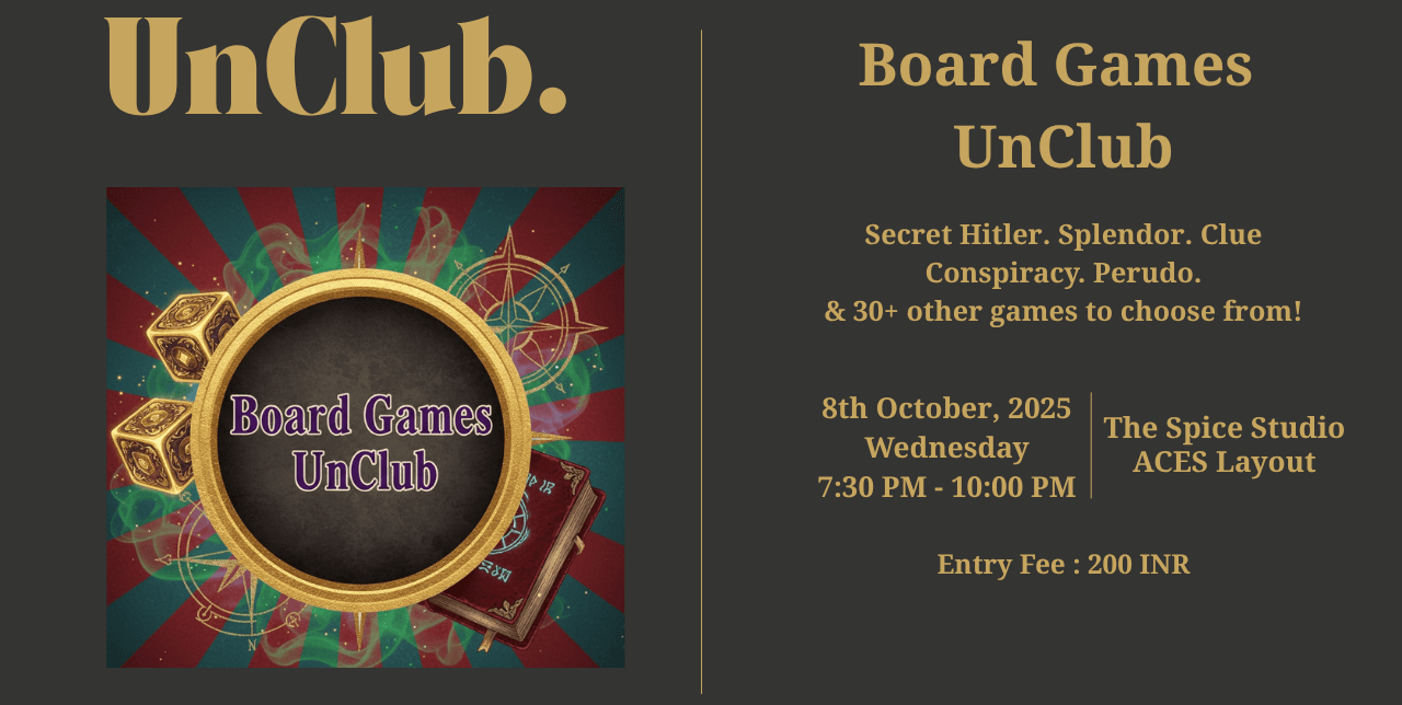 Board Games Night By UnClub