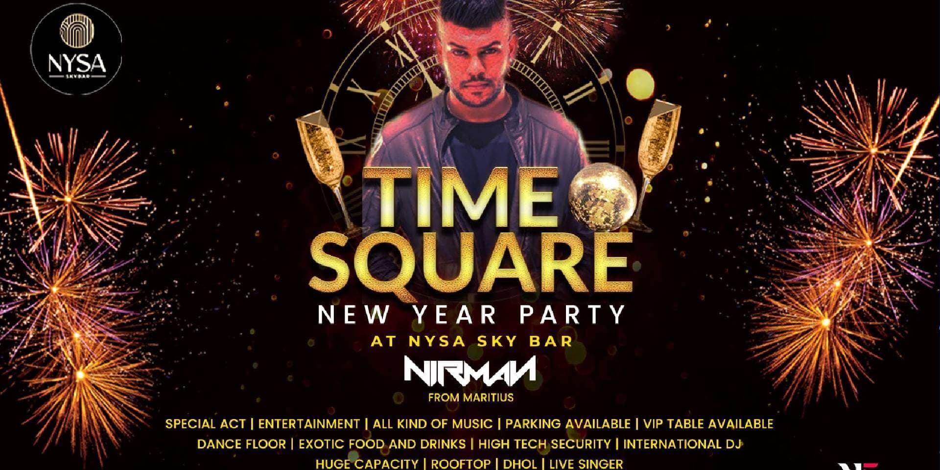 Time Square New Year 2025 Party 