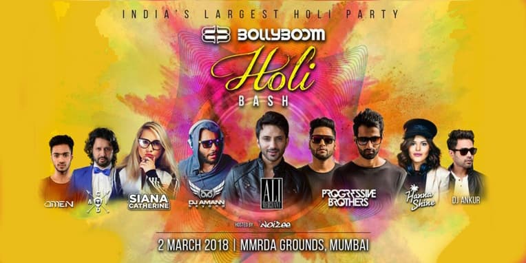 BollyBoom Holi Bash 2018
