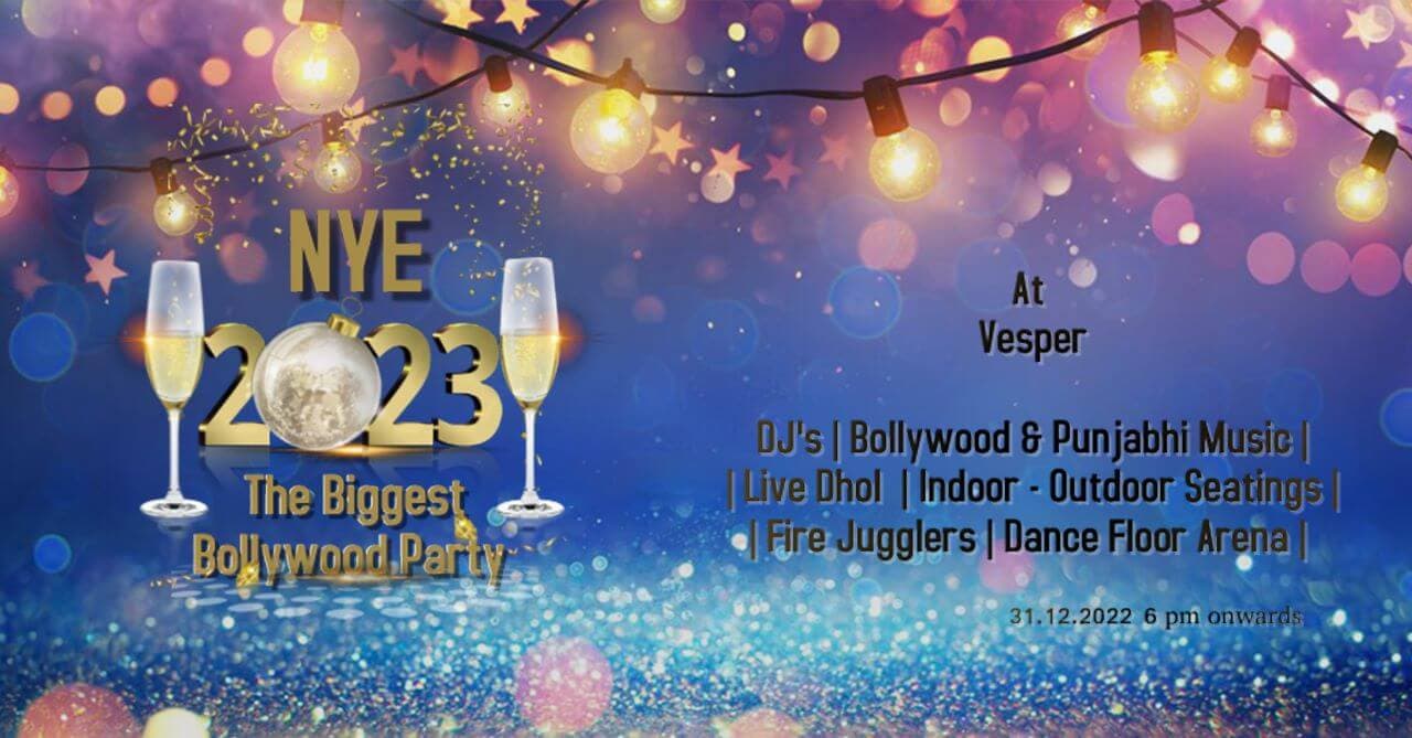 NYE 2023 - The Biggest Bollywood Party