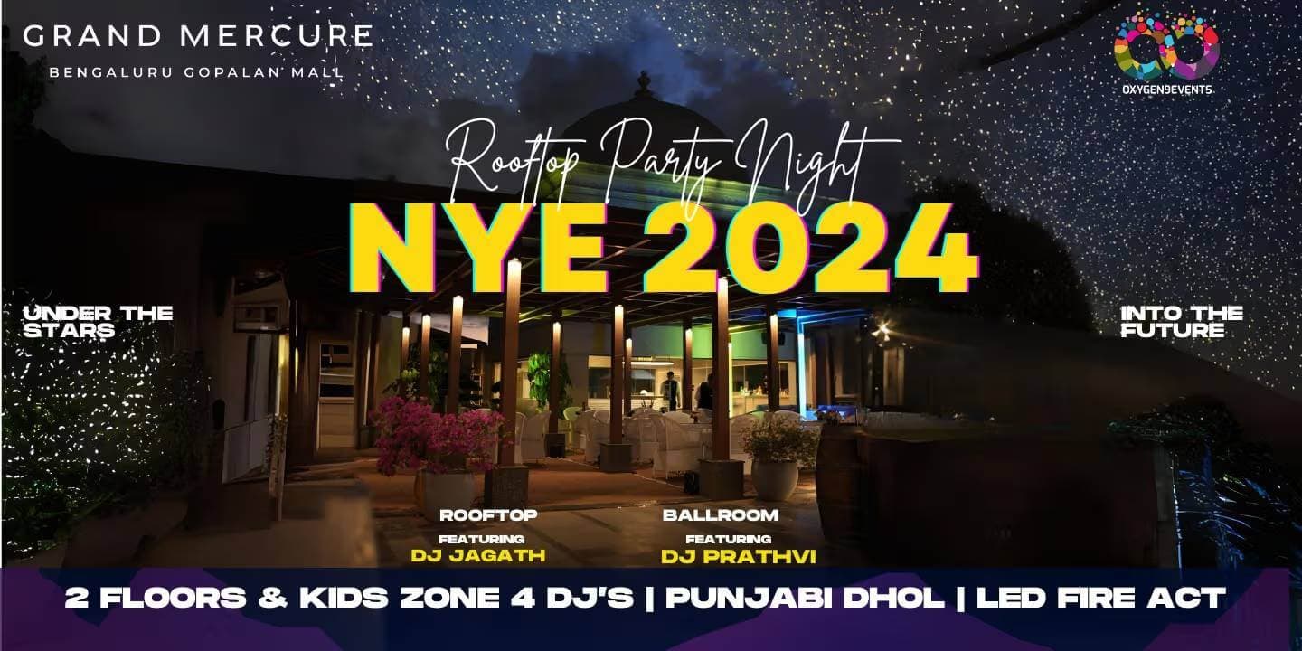 Grand Mercure Rooftop NYE 2024