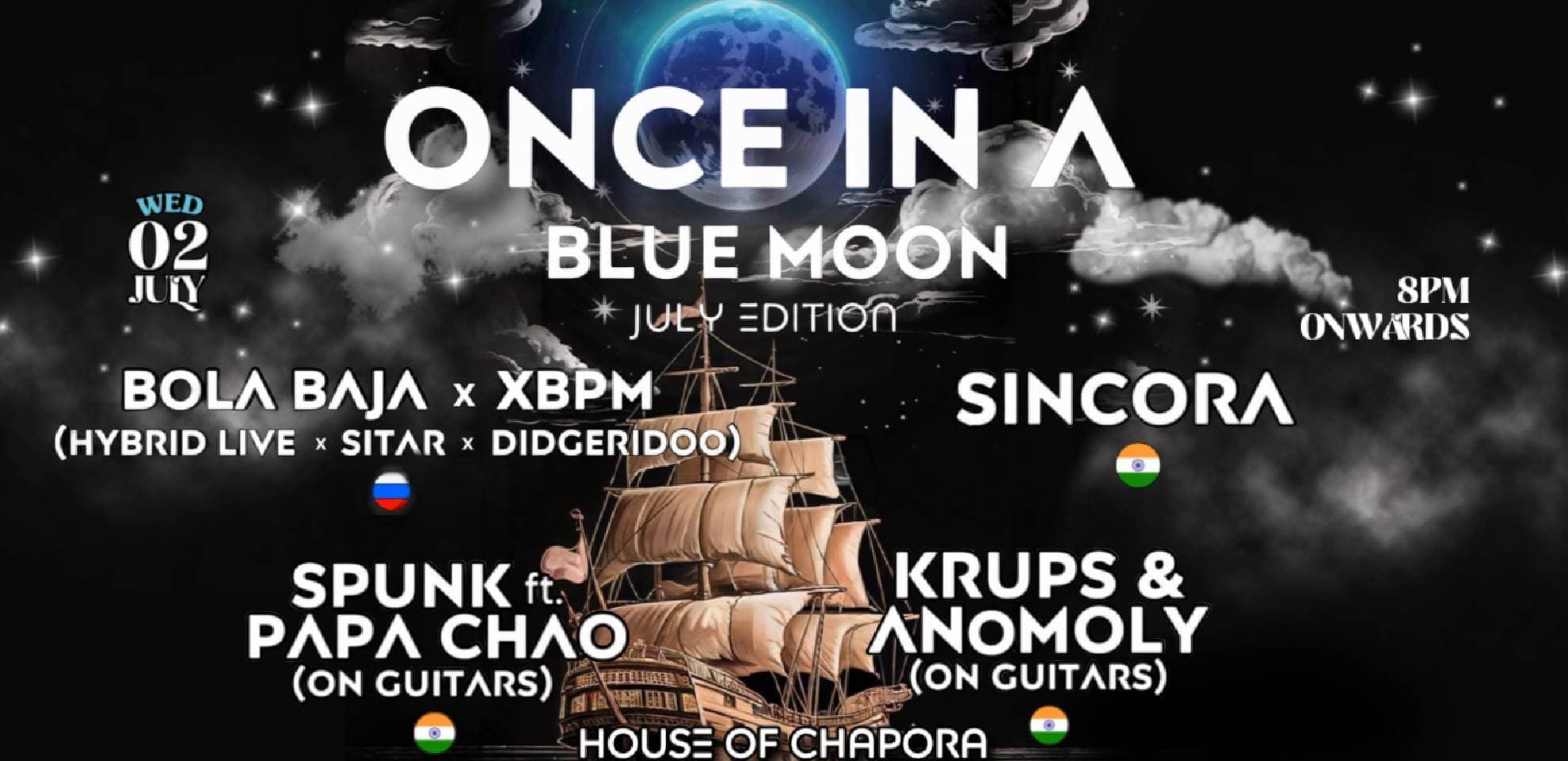Once In A Blue Moon - July Edition