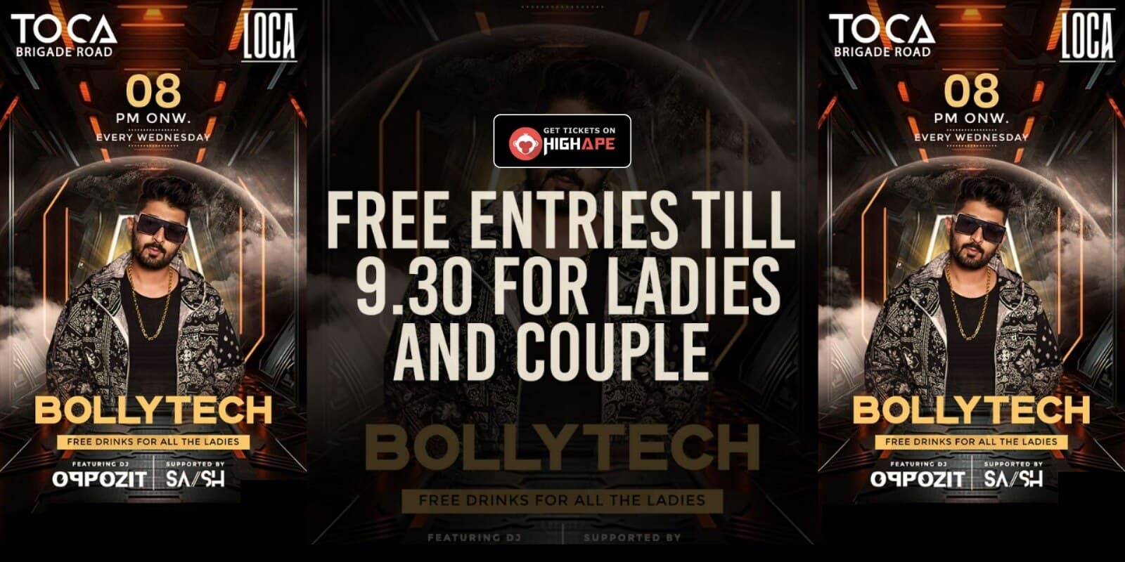 Commercial Bollywood Night | Toca Brigade