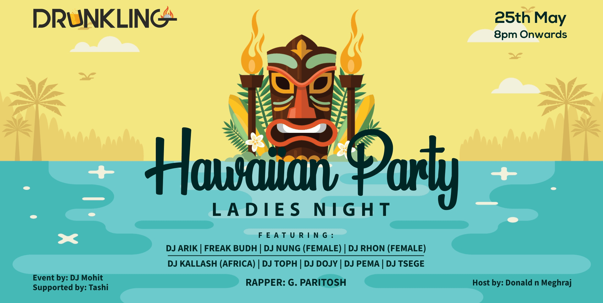 Hawaii Party | Ladies Night