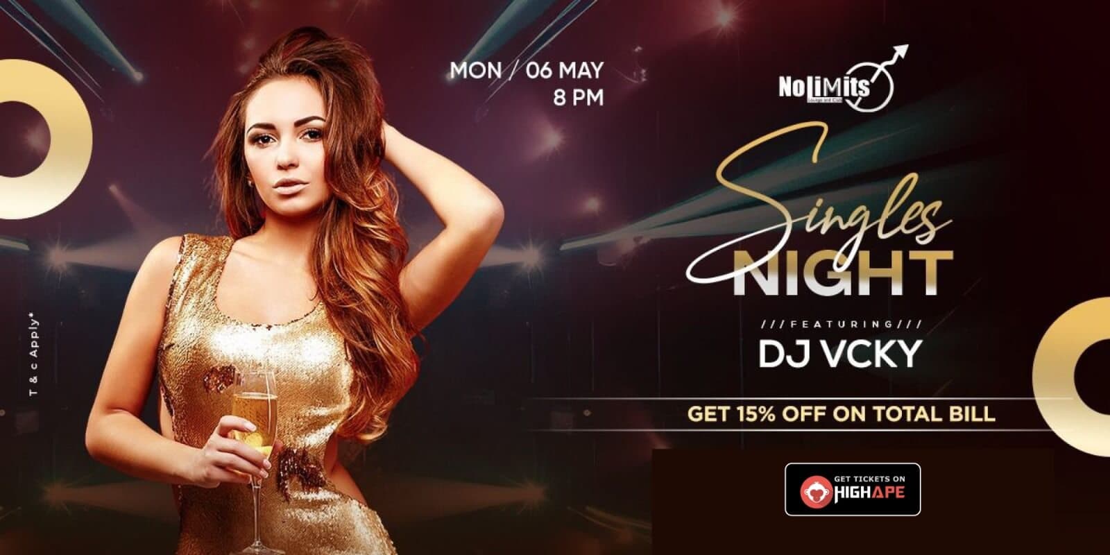 Singles Night | Nolimmits Lounge 