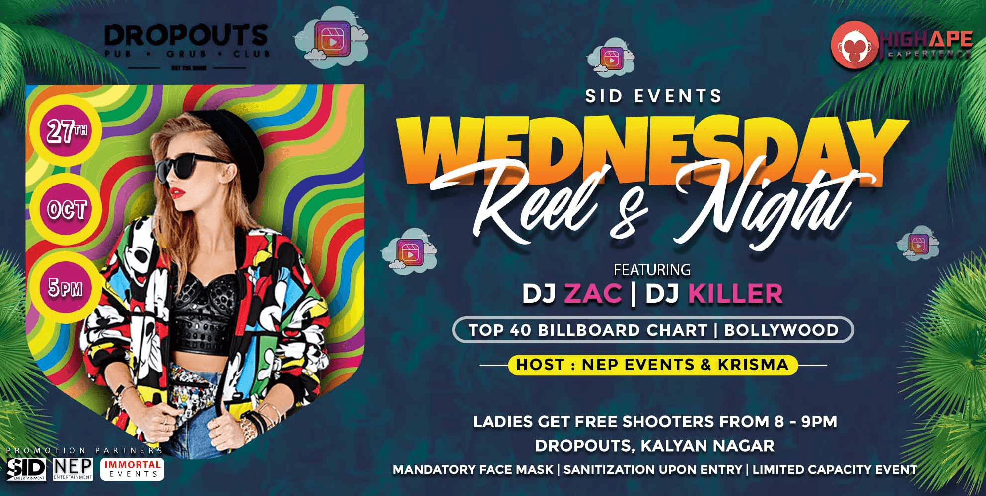 Wednesday Reels Night