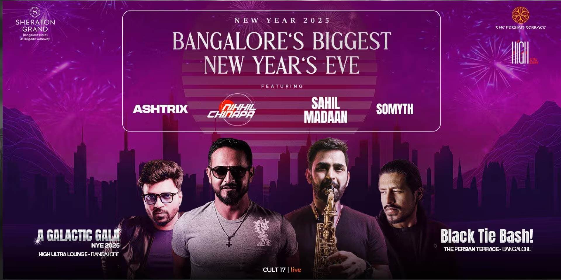 NYE 2025 - Nikhil Chinapa Live At Sheraton Grand Brigade Gateway