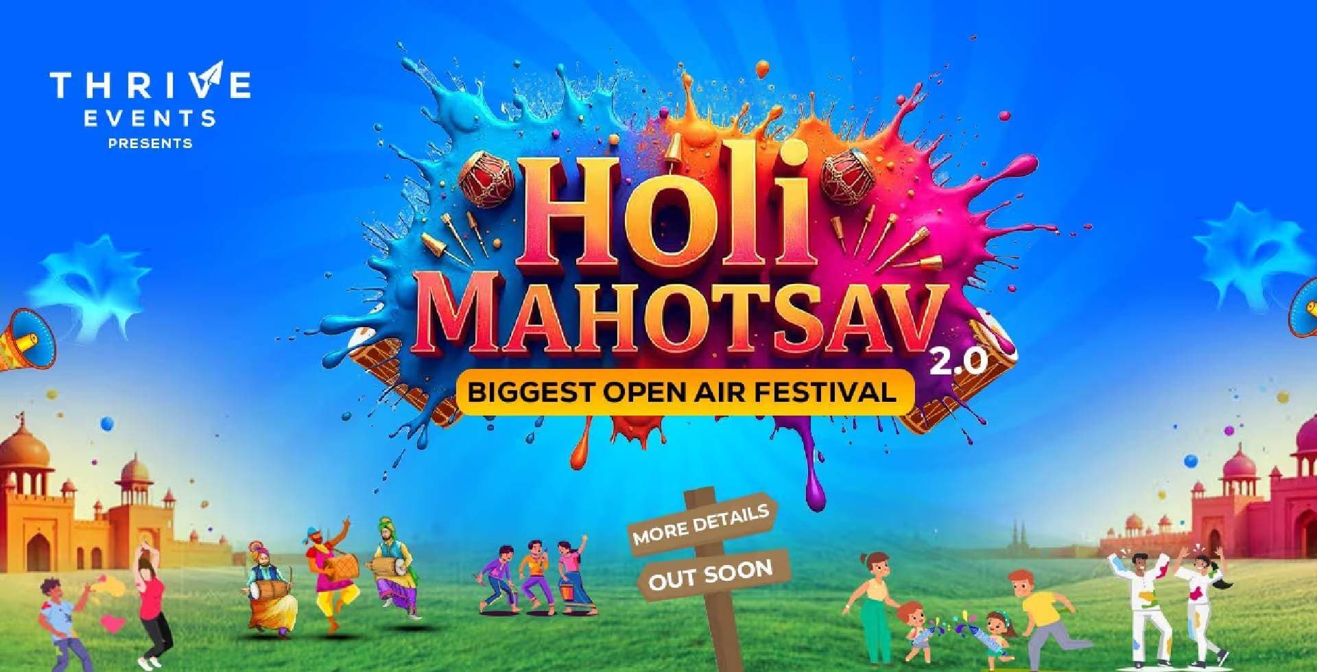 Holi Mahotsav - Biggest Open Air Festival 