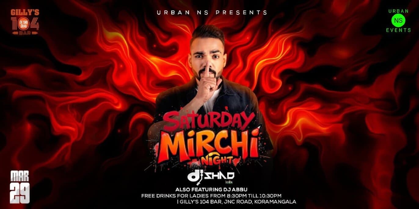 Saturday Mirchi Night | Gillys 104