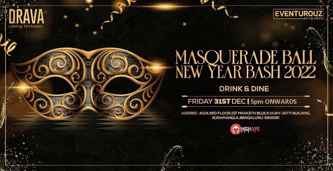 New Year Eve 2022 Masquerade Ball At Drava