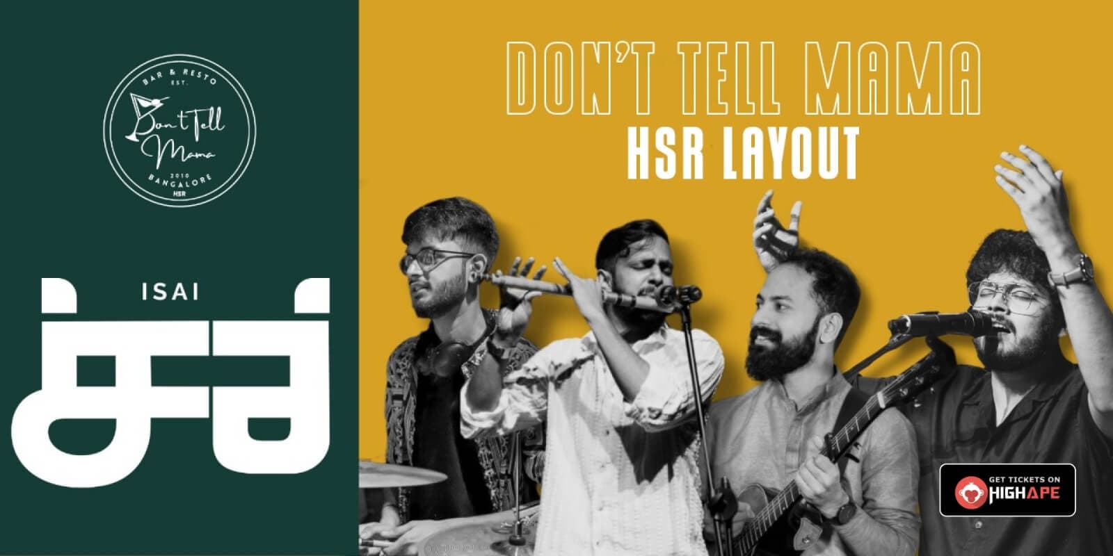 Isai Live | Dont Tell Mama