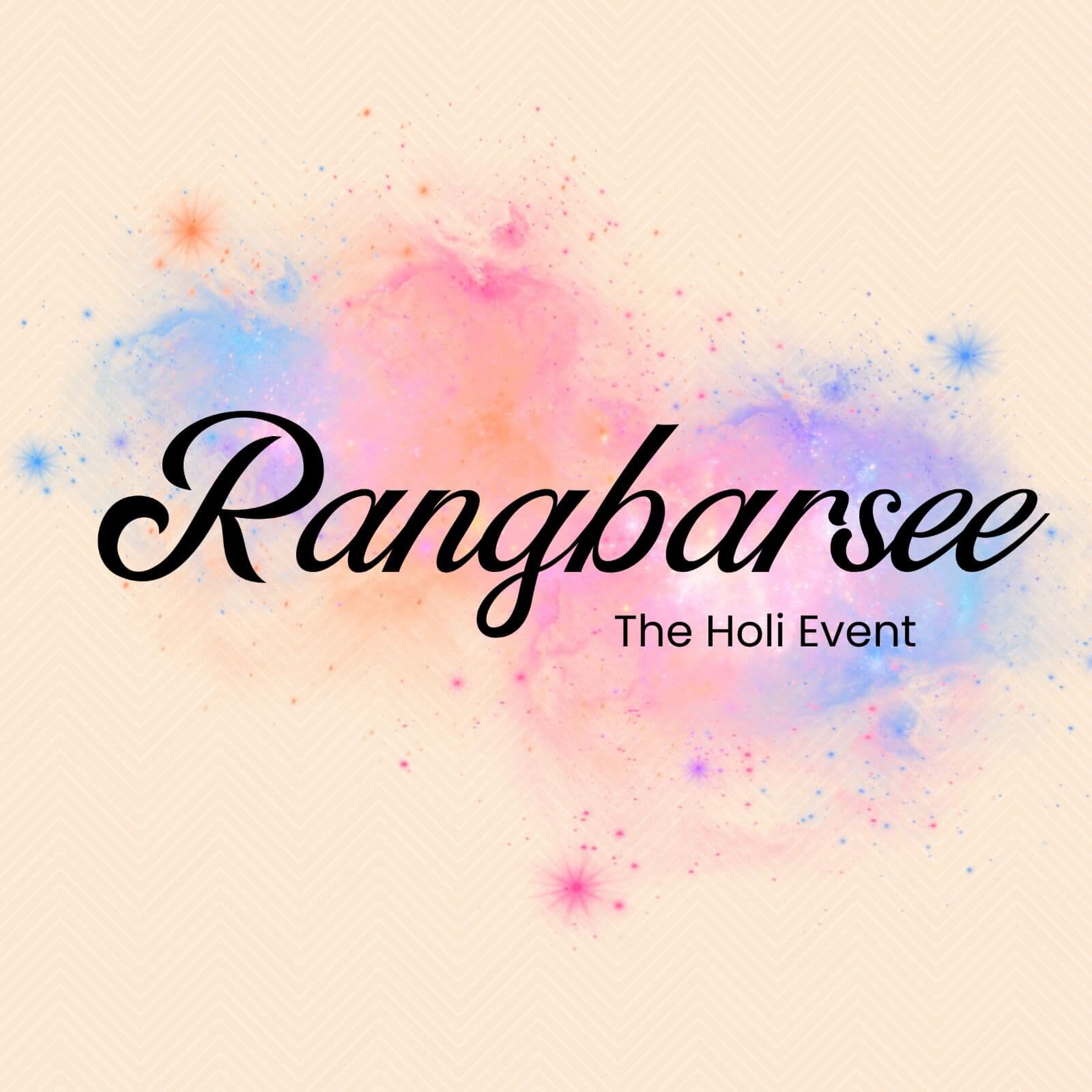 Rangbarsee holi event