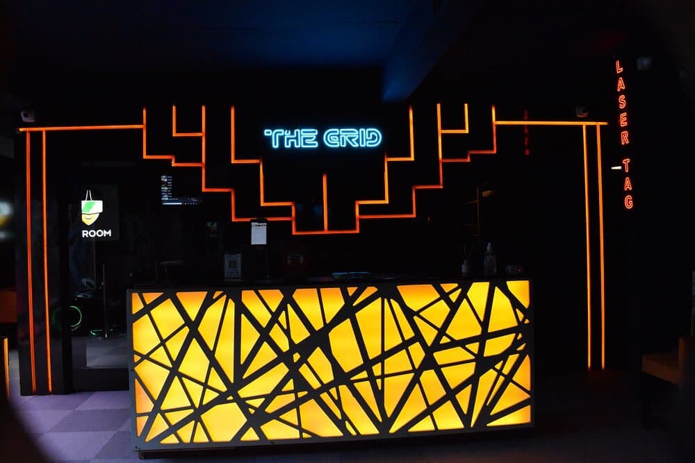 Venue: The Grid-Bowling,Lasertag & VR Room