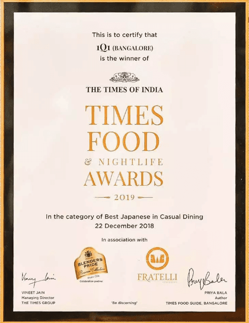 Venue: 1Q1 - Bar & Kitchen