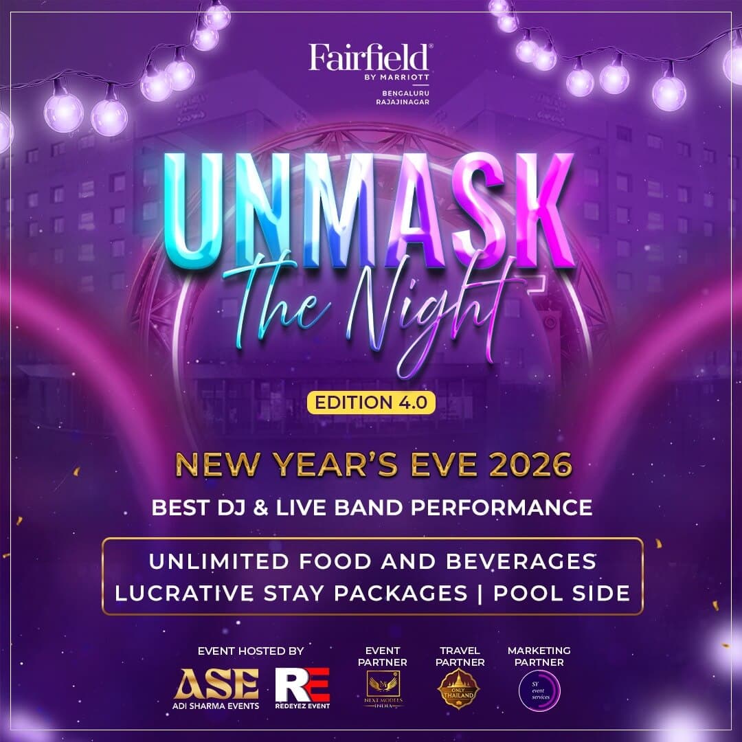 Unmask The Night NYE 2026 At Fairfield By Marriott