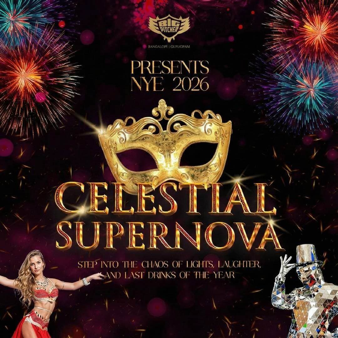 New Year Party 2026 At Big Pitcher Gurugram