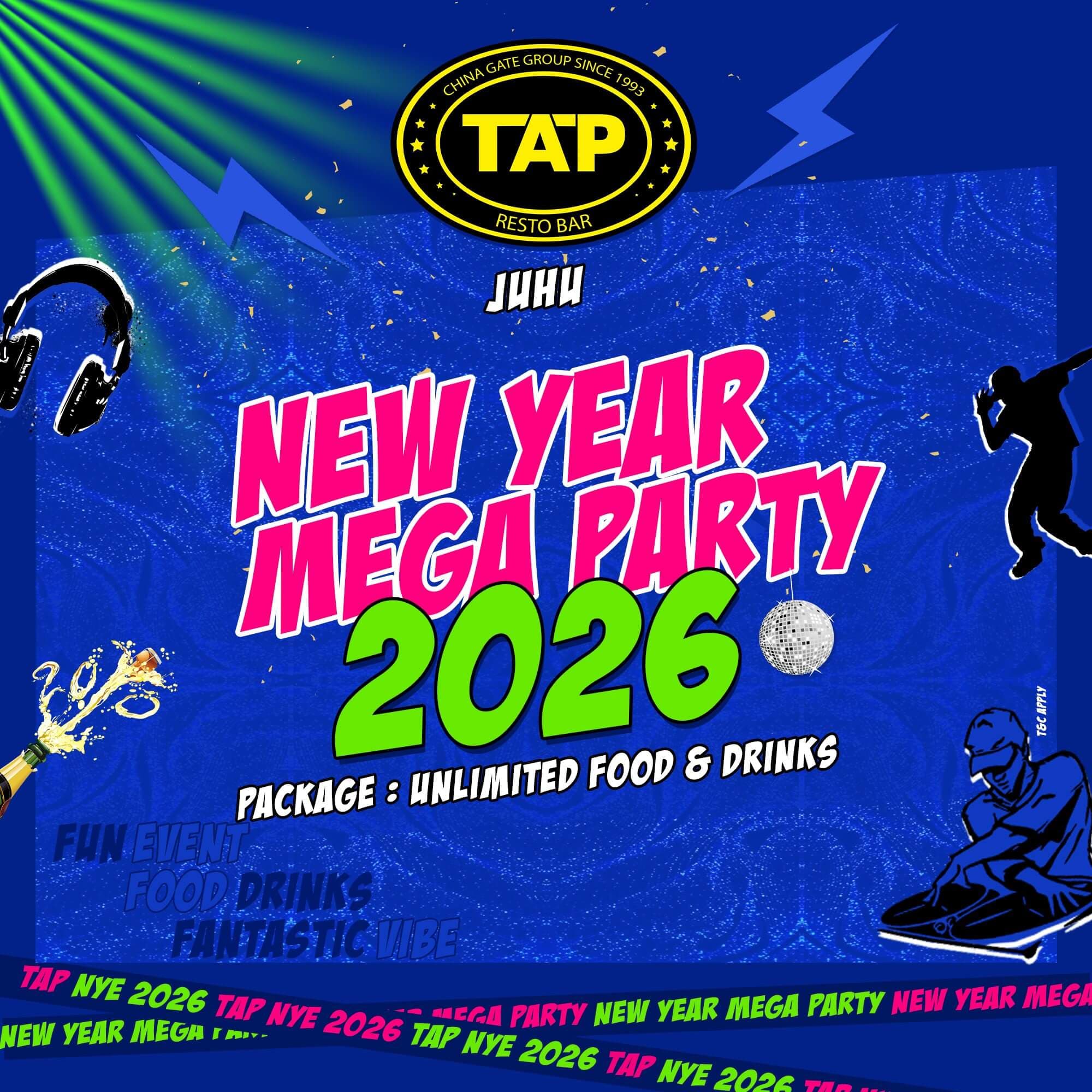 New Year’s Eve 2026 At TAP | Juhu