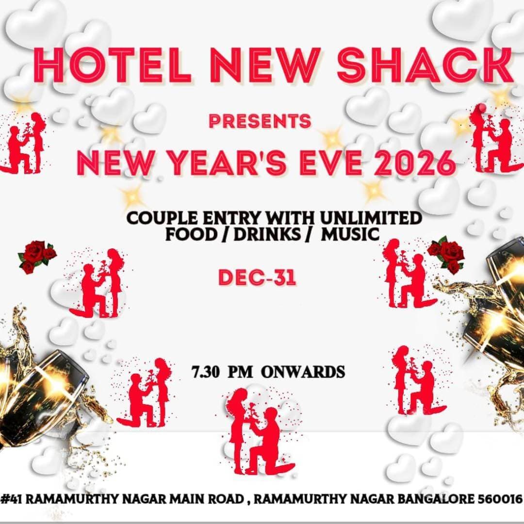 Hotel New Shack Present New Years Eve 2026