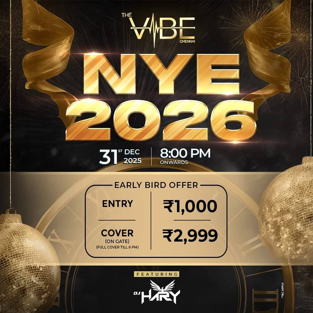 NYE 2026 At The Vibe