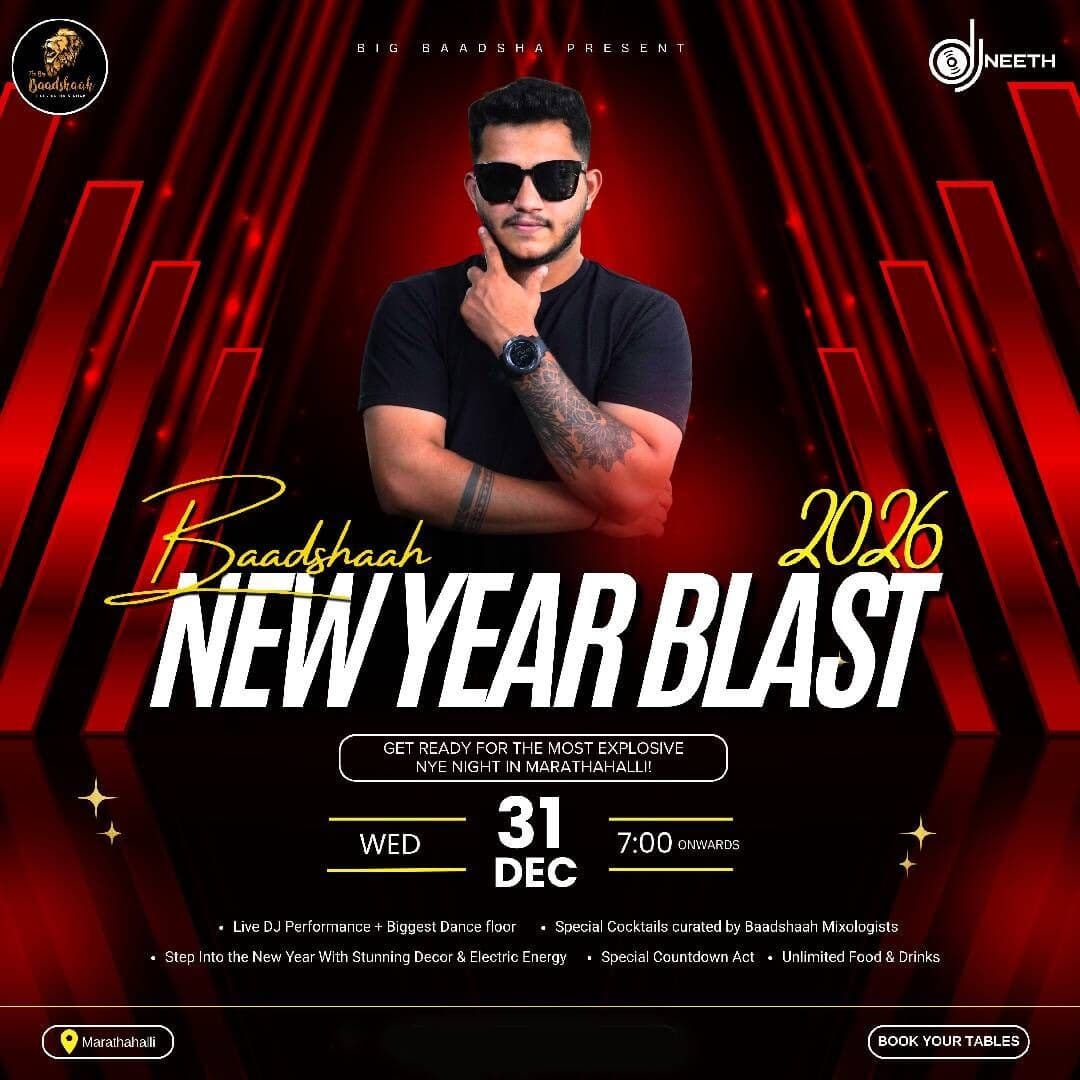 2026 Baadshaah New Year Blast
