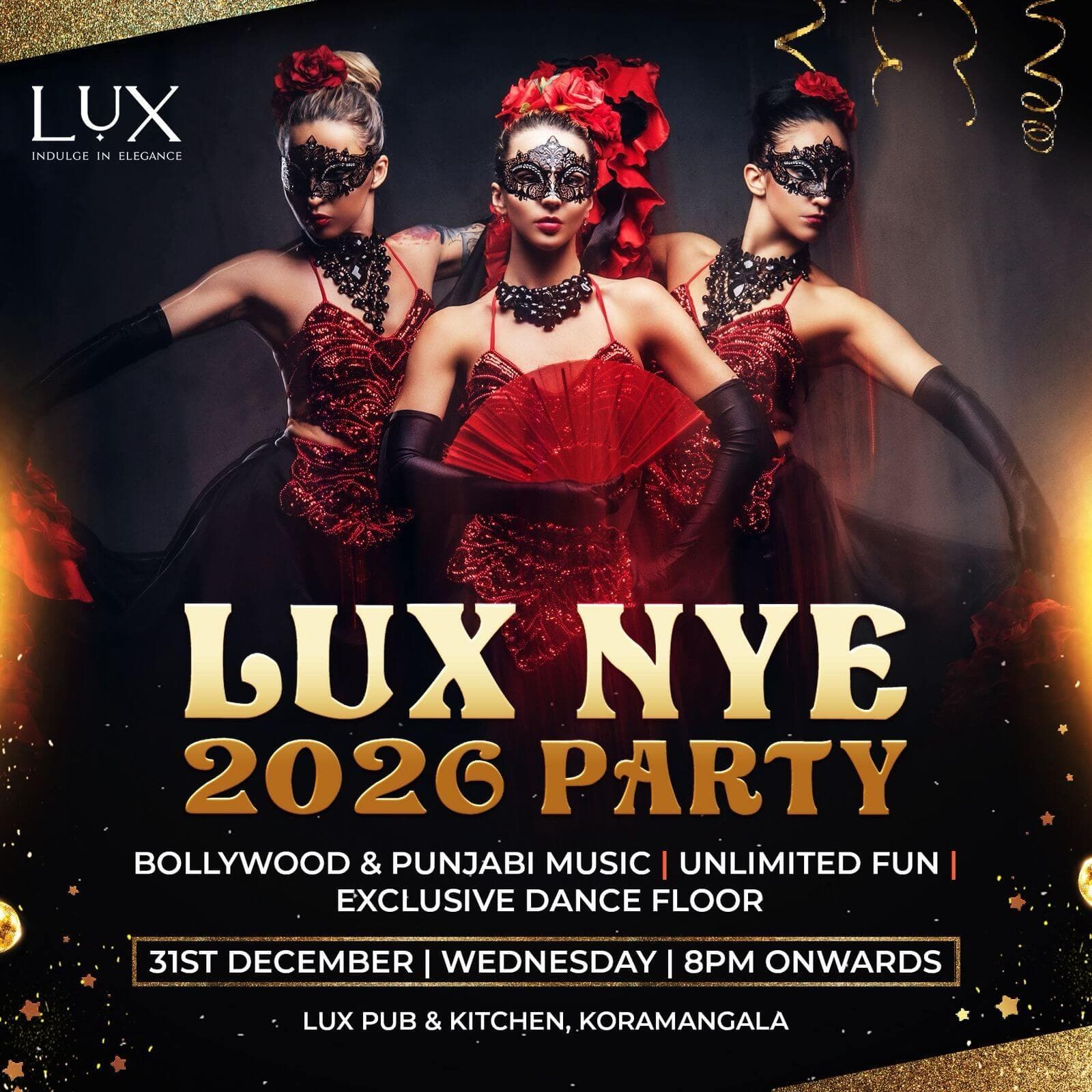 Lux Nye 2026 Party