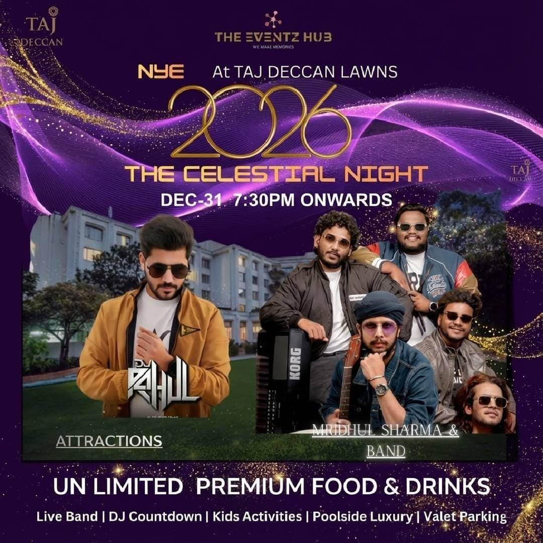 The Celestial Night Biggest New Year Bash 2026