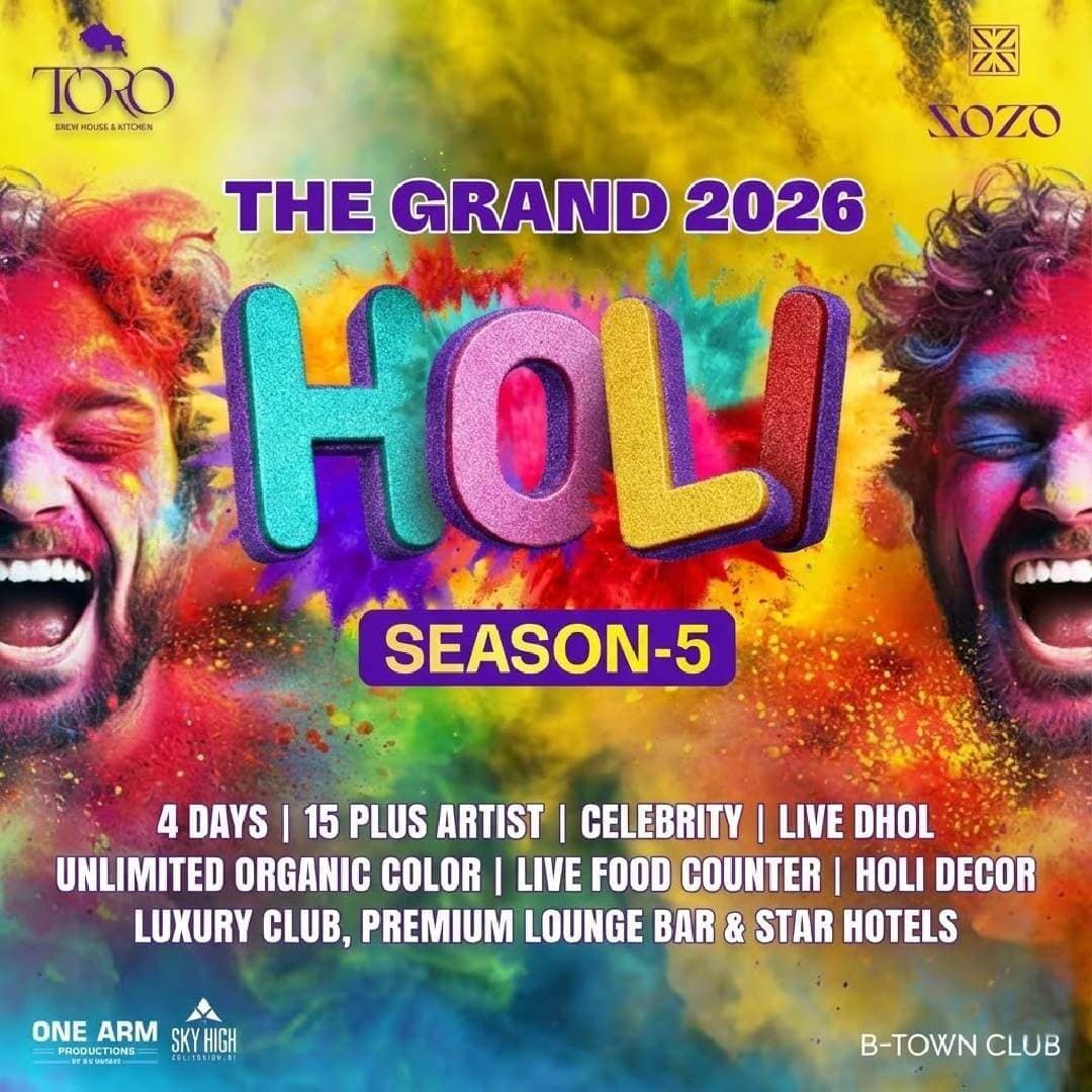 Sanjay Nagar Biggest Grand Holi At Zozo ToRo